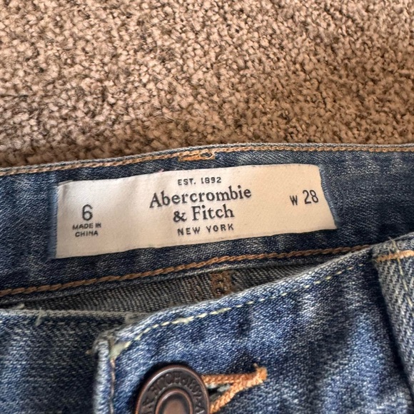 Abercrombie & Fitch Denim Studded Mini Skirt - Picture 5 of 7